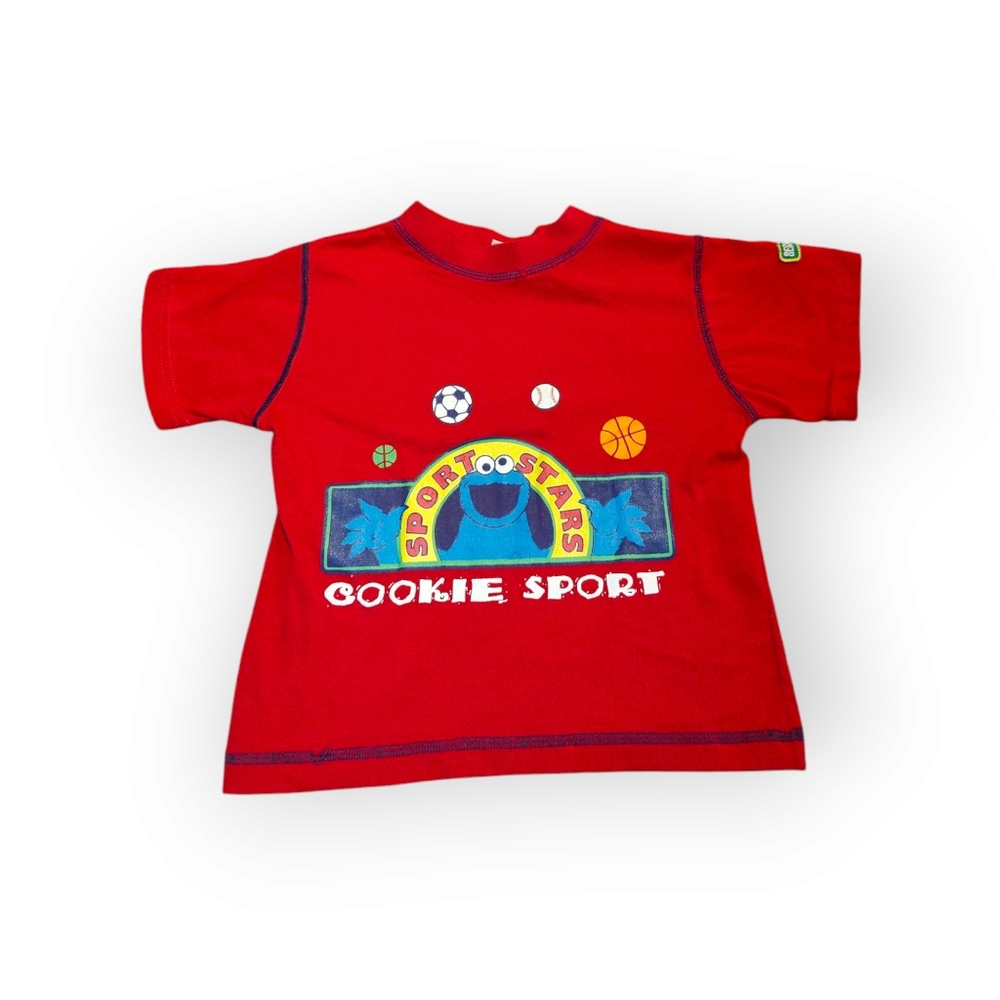 Y2k Sesame Street Shirt Cookie Monster